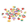 Craftdady 150Pcs 15 Style Handmade Polymer Clay Charms CLAY-CD0001-09-14