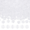 600Pcs Transparent Acrylic Beads MACR-UN0001-09-1