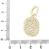 Brass Enamel Pendants KK-F886-01G-04-3