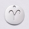Non-Tarnish 304 Stainless Steel Charms LS-STAS-F246-01B-1