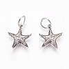 Tibetan Style Alloy Pendants PALLOY-F224-02AS-06-1