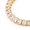 Adjustable Brass Micro Pave Cubic Zirconia Tennis Bracelets BJEW-F416-04G-2