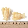 Natural Yellow Jade Carved Angle Figurines GG-CBA9C2C-A11-3