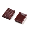 Luminous Resin Imitation Chocolate Decoden Cabochons RESI-K036-28D-02-2
