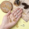 20 Sets 2 Style Alloy Hook and Eye Clasps FIND-YW0007-35-6