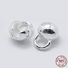 925 Sterling Silver Bead Tips Knot Covers STER-K171-48S-03-1