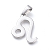 Non-Tarnish 304 Stainless Steel Pendants STAS-L210-06D-P-1