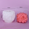 Valentine's Day 3D Rose Flower Pillar DIY Silicone Candle Molds PW-WG36229-02-1