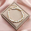 Adjustable Natural Shell Pearl Beaded Bracelets BJEW-L692-009G-4