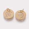 Ion Plating(IP) 304 Stainless Steel Pendants A-STAS-Q201-T445-6G-2