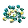 Electroplate Transparent Glass Beads EGLA-Z002-AB02-1