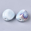 Handmade Porcelain Beads PORC-N004-28N-3