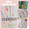 200Pcs Acrylic Bead Frame MACR-UN0001-04-5