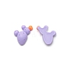 Opaque Resin Cabochons RESI-WH0028-04-1