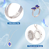 ANATTASOUL Mood Ring & Pendant Necklaces SJEW-AN0001-38-3