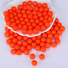 Round Silicone Focal Beads SI-JX0046A-08-1