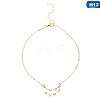Twelve Constellation Alloy Crystal Rhinestone Link Chain Anklets for Women FS-WG97E4C-10-1
