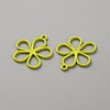 Hollow Out Spray Painted Alloy Pendants FIND-WH20008-19A-2