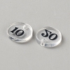 Transparent Acrylic Locking Stitch Marker Sets TOOL-WH0059-054A-2