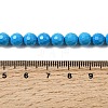 Natural Magnesite Beads Strands G-P598-E-6mm-02-5