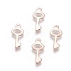 201 Stainless Steel Charms STAS-H436-57RG-1