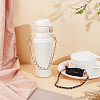 2Pcs 2 Colors Silicone Cup Handle Strap AJEW-PH0011-90-5