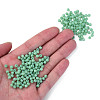 6/0 Imitation Jade Glass Seed Beads SEED-N004-006-15-5