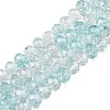 Transparent Glass Beads Strands GLAA-T023-4mm-A01-1