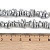 Electroplated Shell Pearl Beads Strands BSHE-H113-01B-4