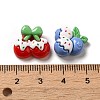Opaque Resin Decoden Cabochons RESI-D009-03-3