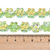 Electroplate Glass Beads Strands EGLA-P069-02A-AB07-4