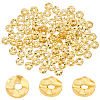   100Pcs Brass Beads KK-PH0006-70A-1