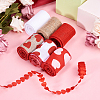 14M 7 Styles Polyester Ribbon SRIB-BT0001-02-6