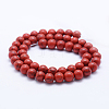 Synthetic Turquoise Beads Strands G-F531-4mm-J02-2