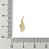 DIY Brass Micro Pave Cubic Zirconia Earring Findings KK-E791-16G-3