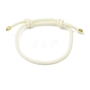 Adjustable Nylon Round Milan Cord Slider Bracelet Making FB-H001-01G-16-1