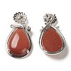 Synthetic Goldstone Pendants G-A031-02P-06-2