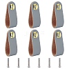 Leather Handle LS-DIY-WH0182-19E-1