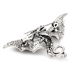 Rhinestone Brooch Pin JEWB-Z031-02AS-3