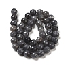 Natural White Jade Bead Strands G-R346-8mm-10-4