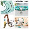 ARRICRAFT 2 Strands Synthetic Turquoise Beads Strands G-AR0005-31-5