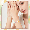 100pcs 10 colors Synthetic Coral Beads Strands CORA-SC0001-06-5