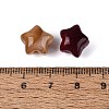 Two Tone Opaque Acrylic Beads OACR-Q205-02-4