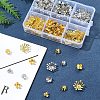 140Pcs Iron Bead Caps IFIN-FS0001-42-8