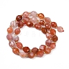 Natural South Red Agate Beads Strands G-N342-149E-3