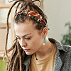 28Pcs 7 Style Rainbow Color 304 Stainless Steel Stud Earring Findings FIND-CW0001-20-9