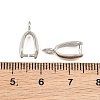 Brass Ice Pick Pinch Bails KK-CBA5CB0-42P-3