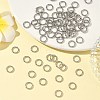 Alloy Soldered Closed Jump Rings PALLOY-H039-P-5