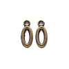 Tibetan Style Alloy Pendants TIBE-S108-108O-AB-NR-1