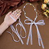 2Pcs Plastic Bead Snow Boot Decoration FIND-GF0009-08A-3